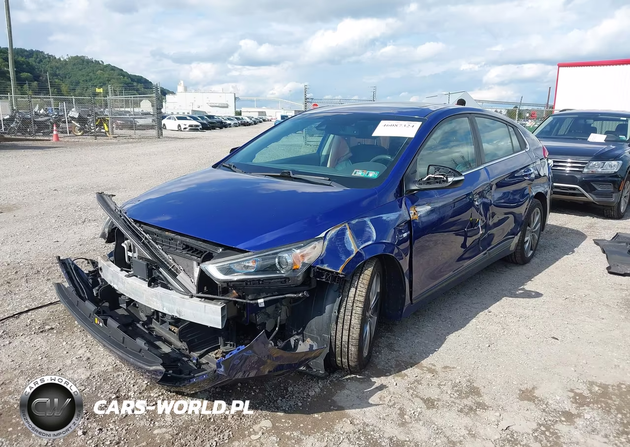 2019 Hyundai Ioniq Hybrid Limited VIN:KMHC05LCXKU137213 - 2