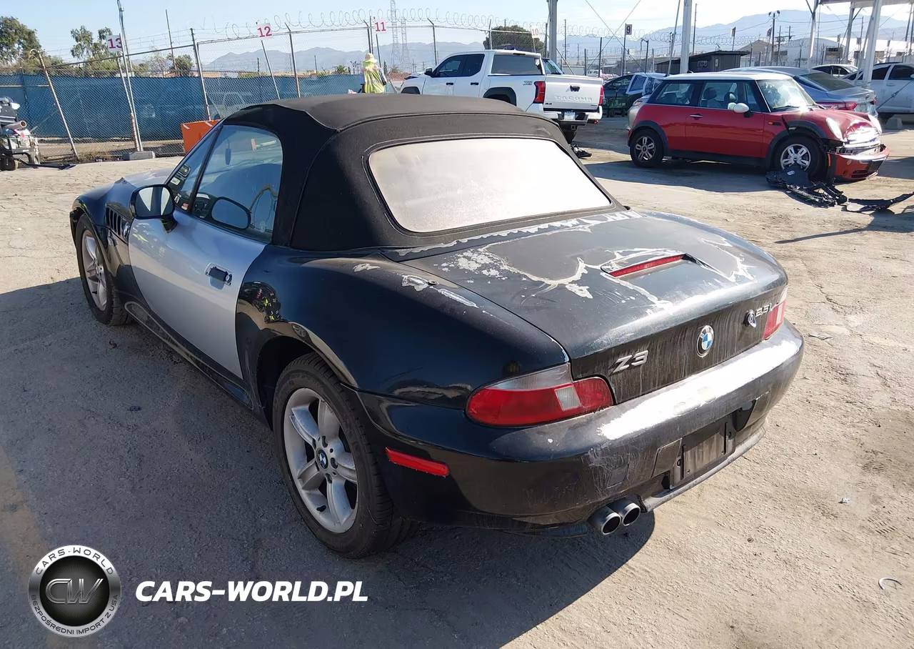 2000 BMW Z3 2.3 VIN:WBACH9348YLG05290 - 3