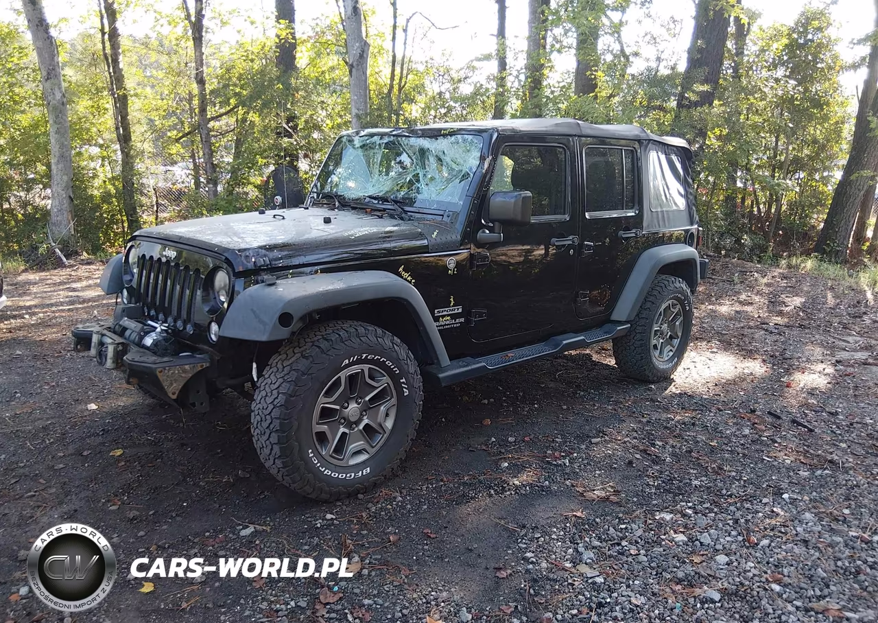 2015 Jeep Wrangler Unlimited Sport VIN:1C4BJWDG4FL668956 - 2