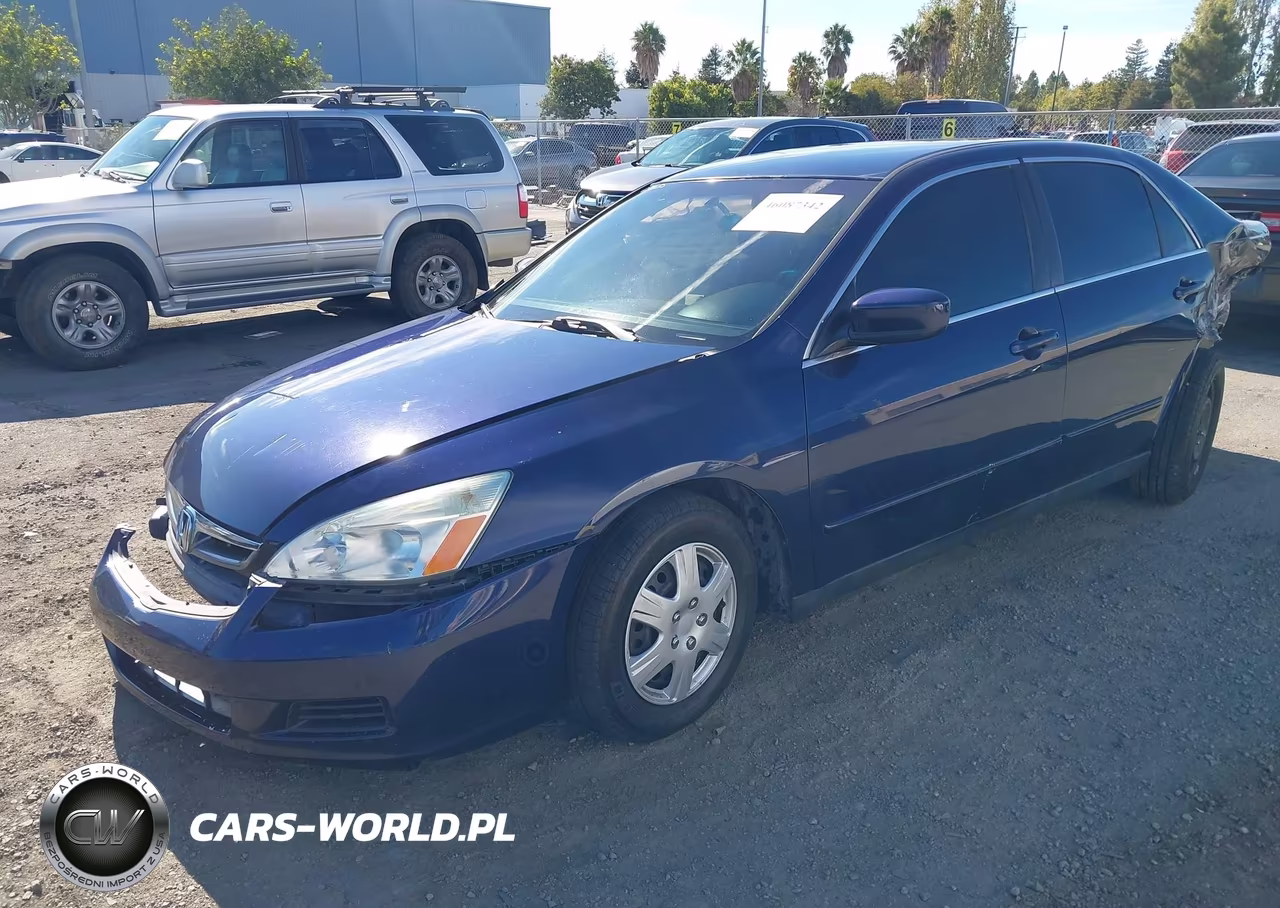 2007 Honda Accord 2.4 Lx VIN:1HGCM56487A224194 - 2