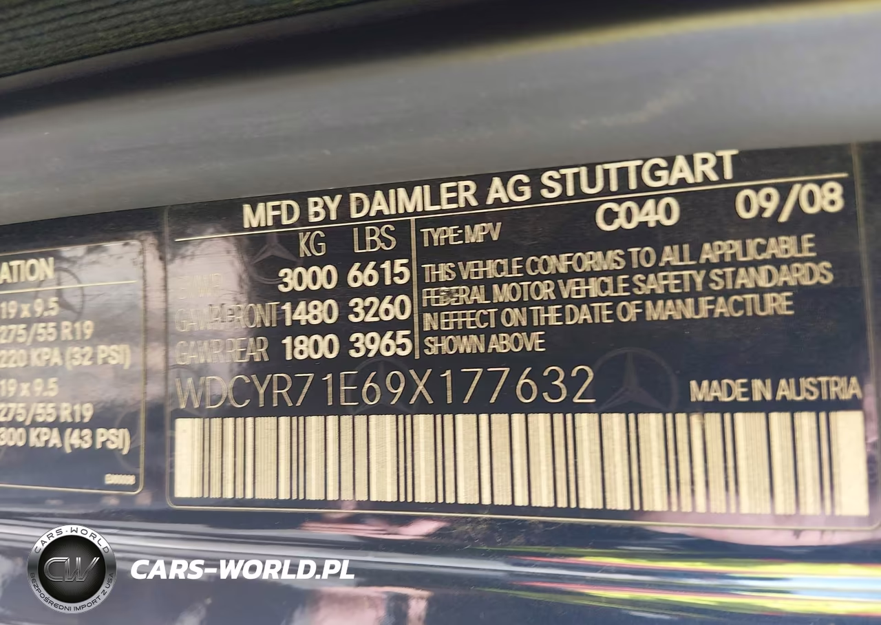 2009 Mercedes-Benz G 55 Amg 4Matic VIN:WDCYR71E69X177632 - 9