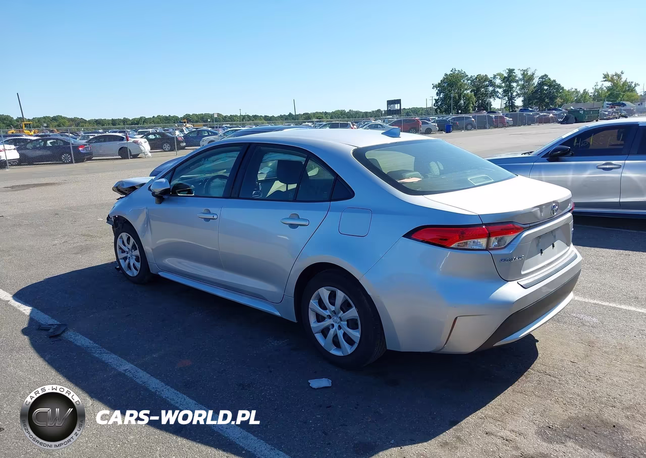 2022 Toyota Corolla Le VIN:JTDEPMAE2N3032117 - 3