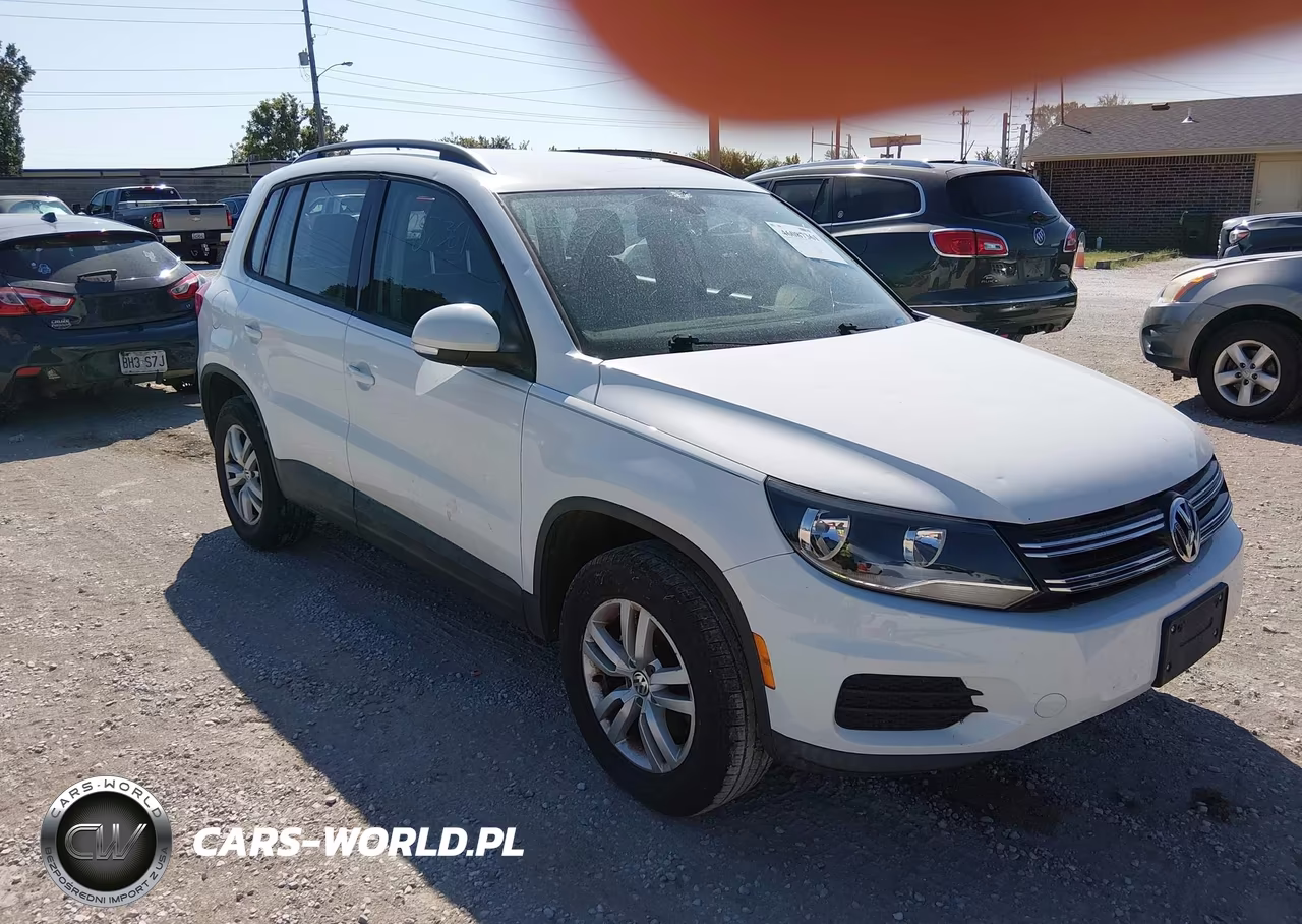 2016 Volkswagen Tiguan S VIN:WVGAV7AX3GW006386 - 1