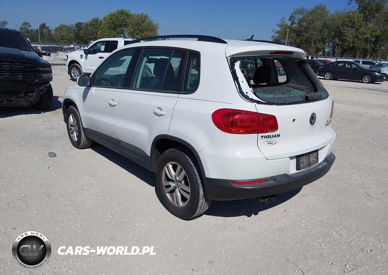 2016 Volkswagen Tiguan S VIN:WVGAV7AX3GW006386 - 3