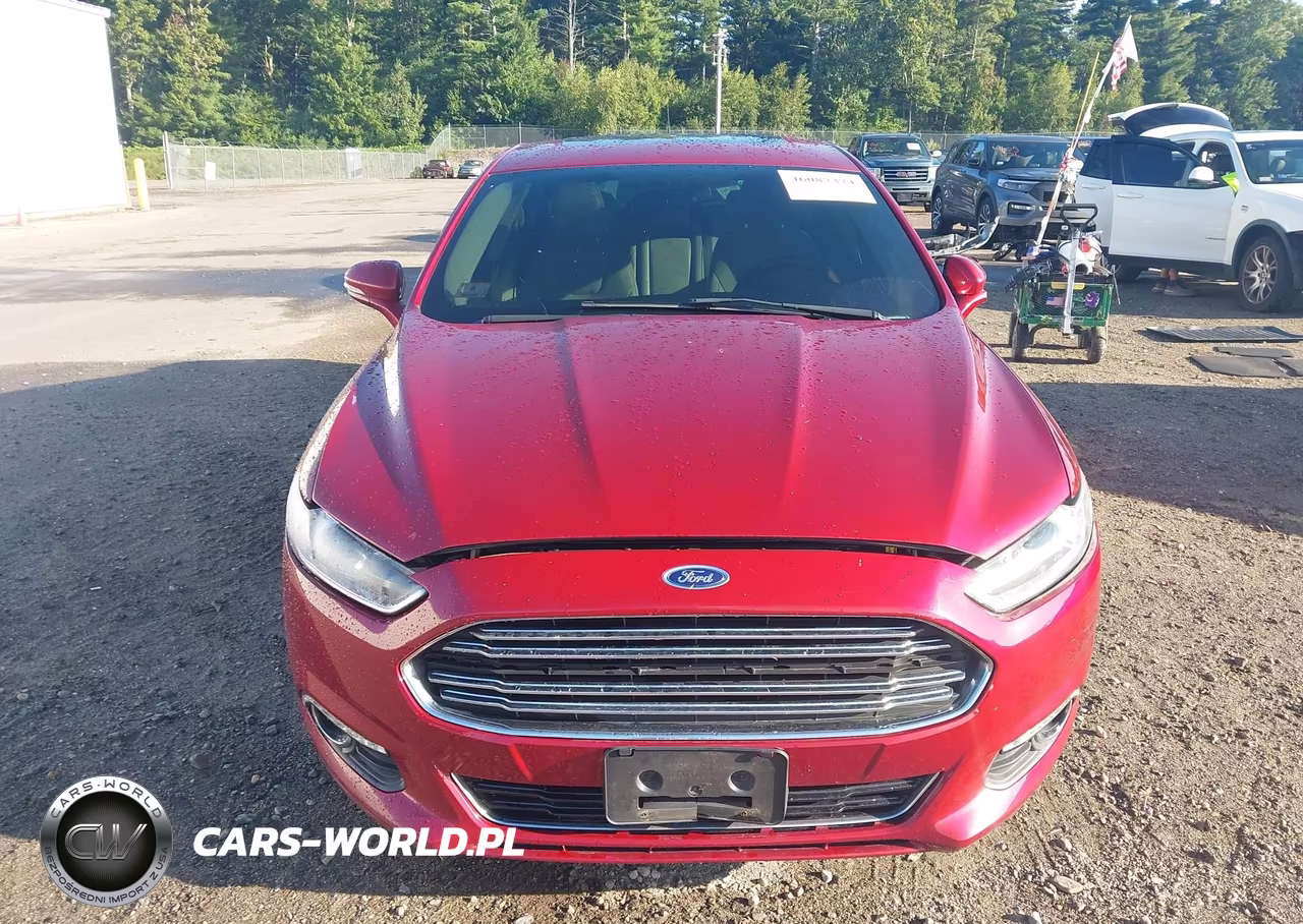 2016 Ford Fusion Titanium VIN:3FA6P0D97GR128539 - 13
