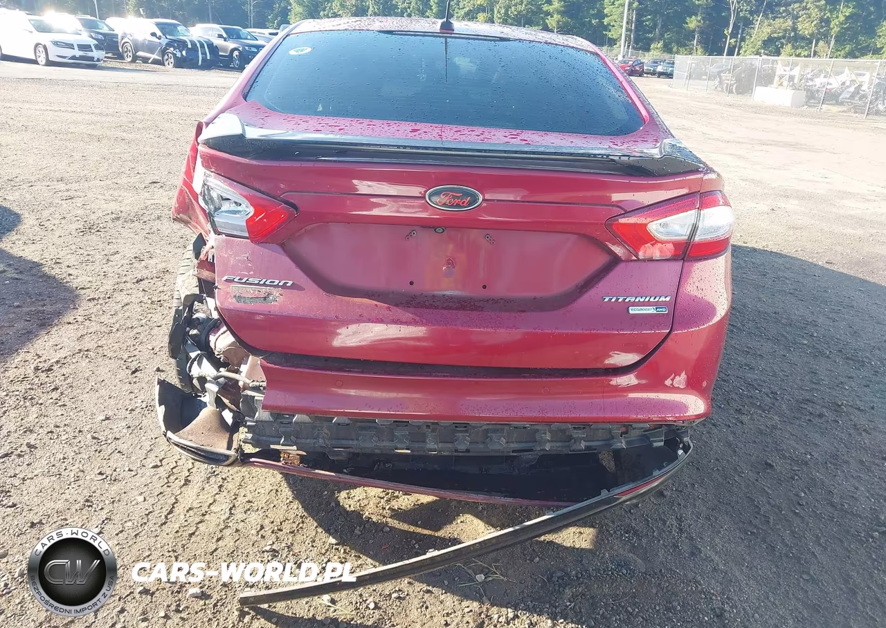 2016 Ford Fusion Titanium VIN:3FA6P0D97GR128539 - 17