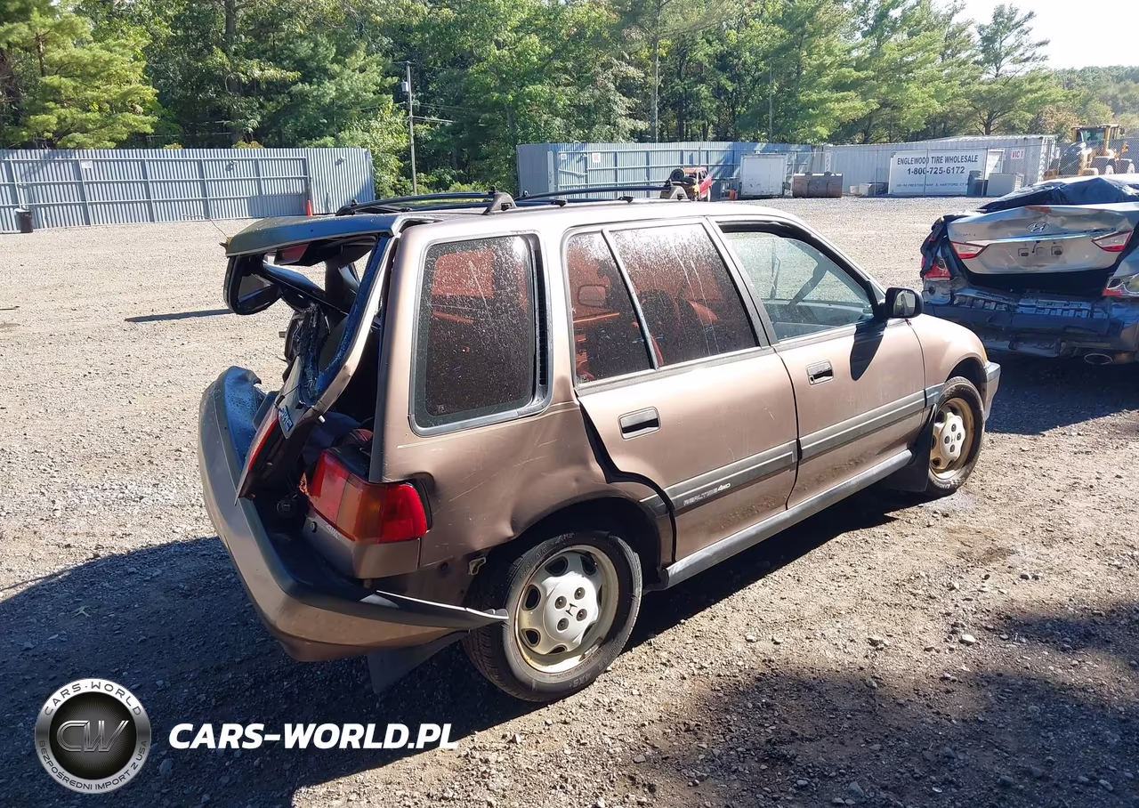 1991 Honda Civic VIN:JHMEE4863MS002969 - 4