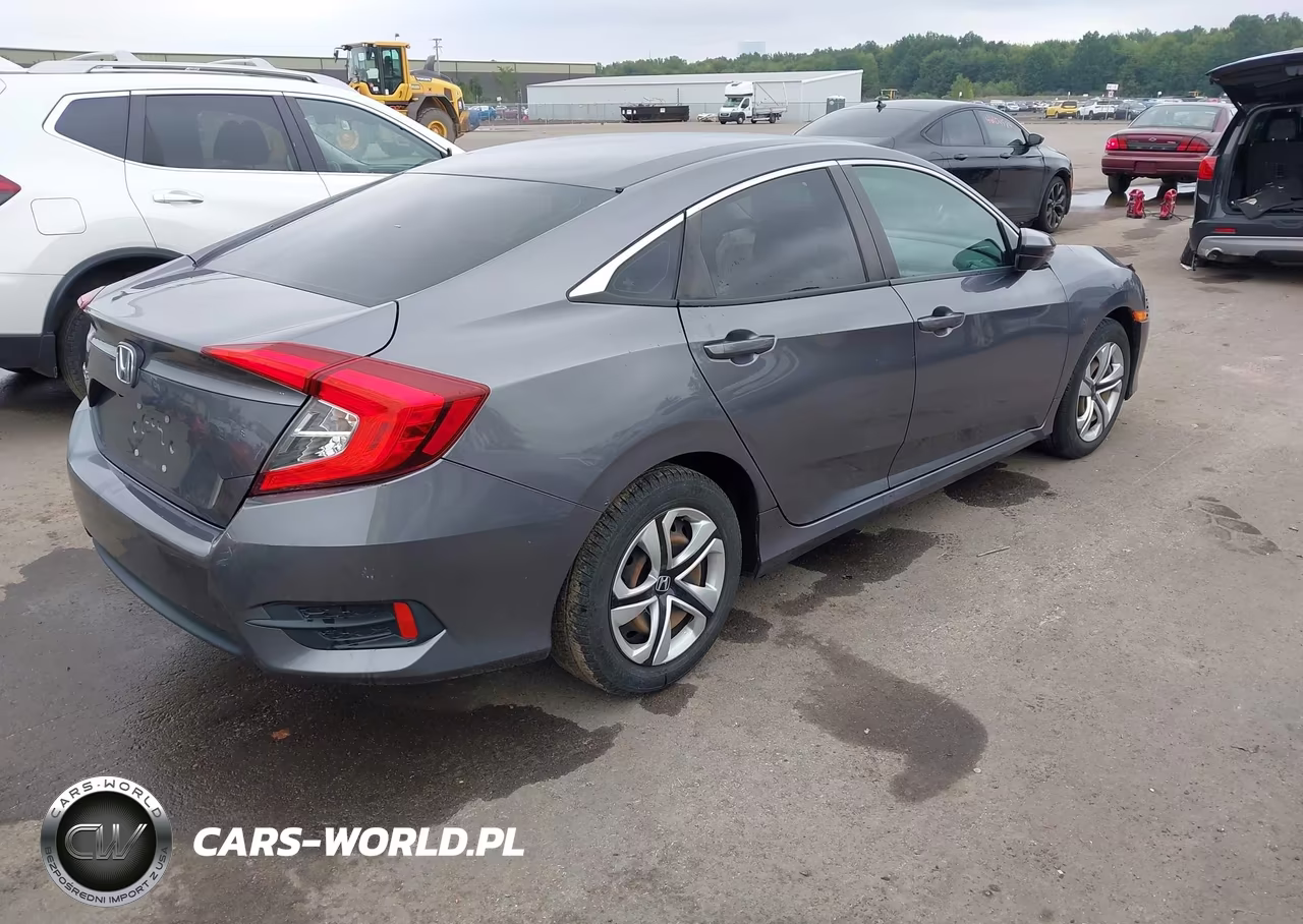 2017 Honda Civic Lx VIN:19XFC2F54HE035398 - 4