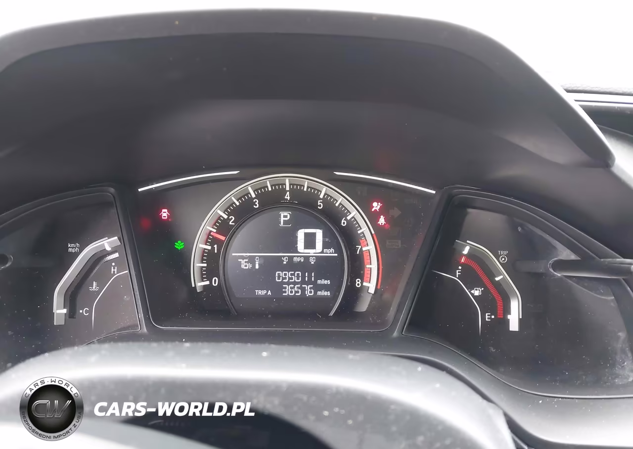 2017 Honda Civic Lx VIN:19XFC2F54HE035398 - 7