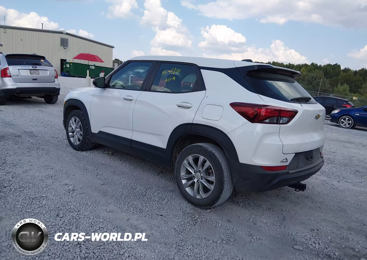 2022 Chevrolet Trailblazer Fwd Ls VIN:KL79MMS22NB113409 - 3