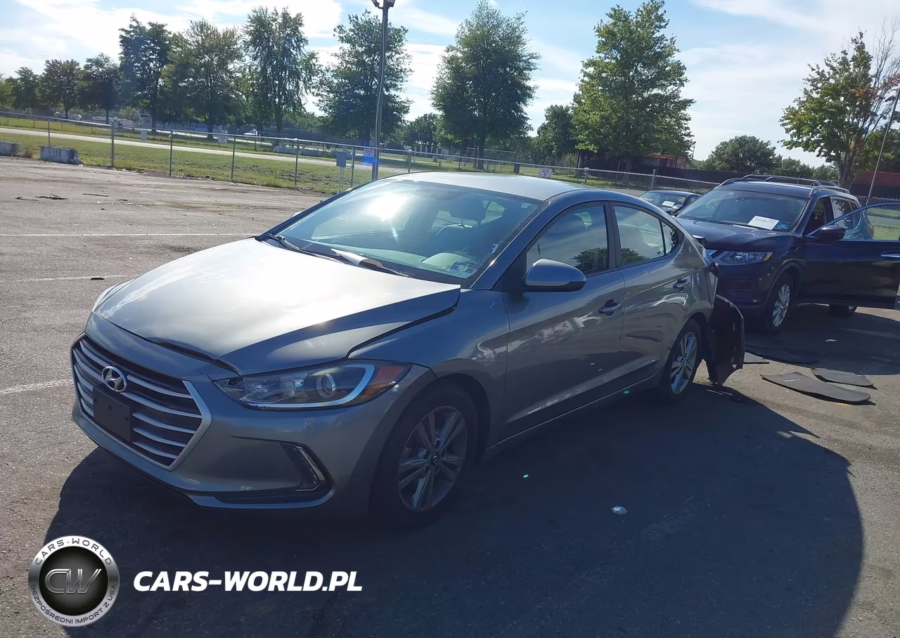 2017 Hyundai Elantra Se VIN:KMHD84LF8HU226885 - 2