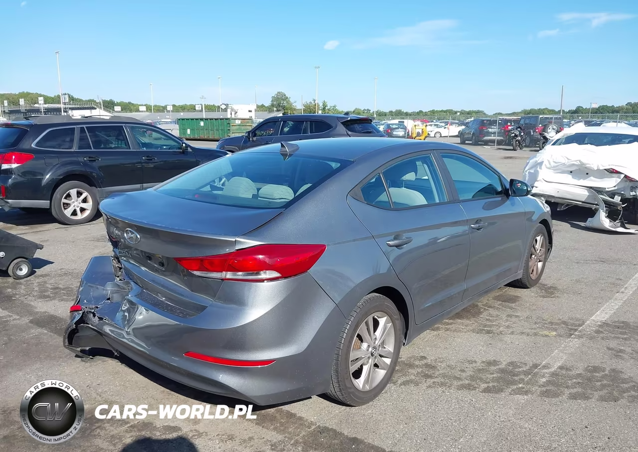 2017 Hyundai Elantra Se VIN:KMHD84LF8HU226885 - 4