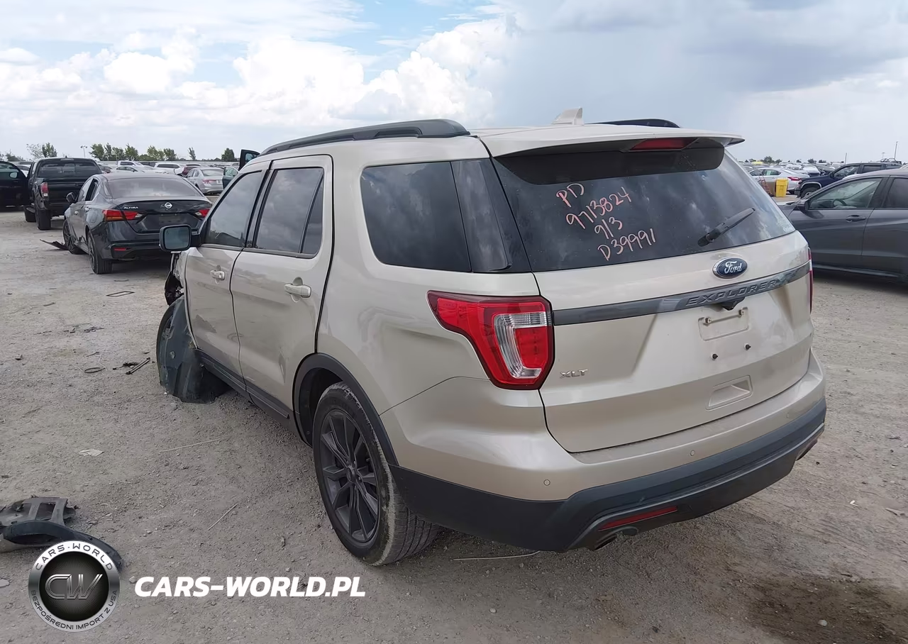 2017 Ford Explorer Xlt VIN:1FM5K7D85HGD39991 - 3