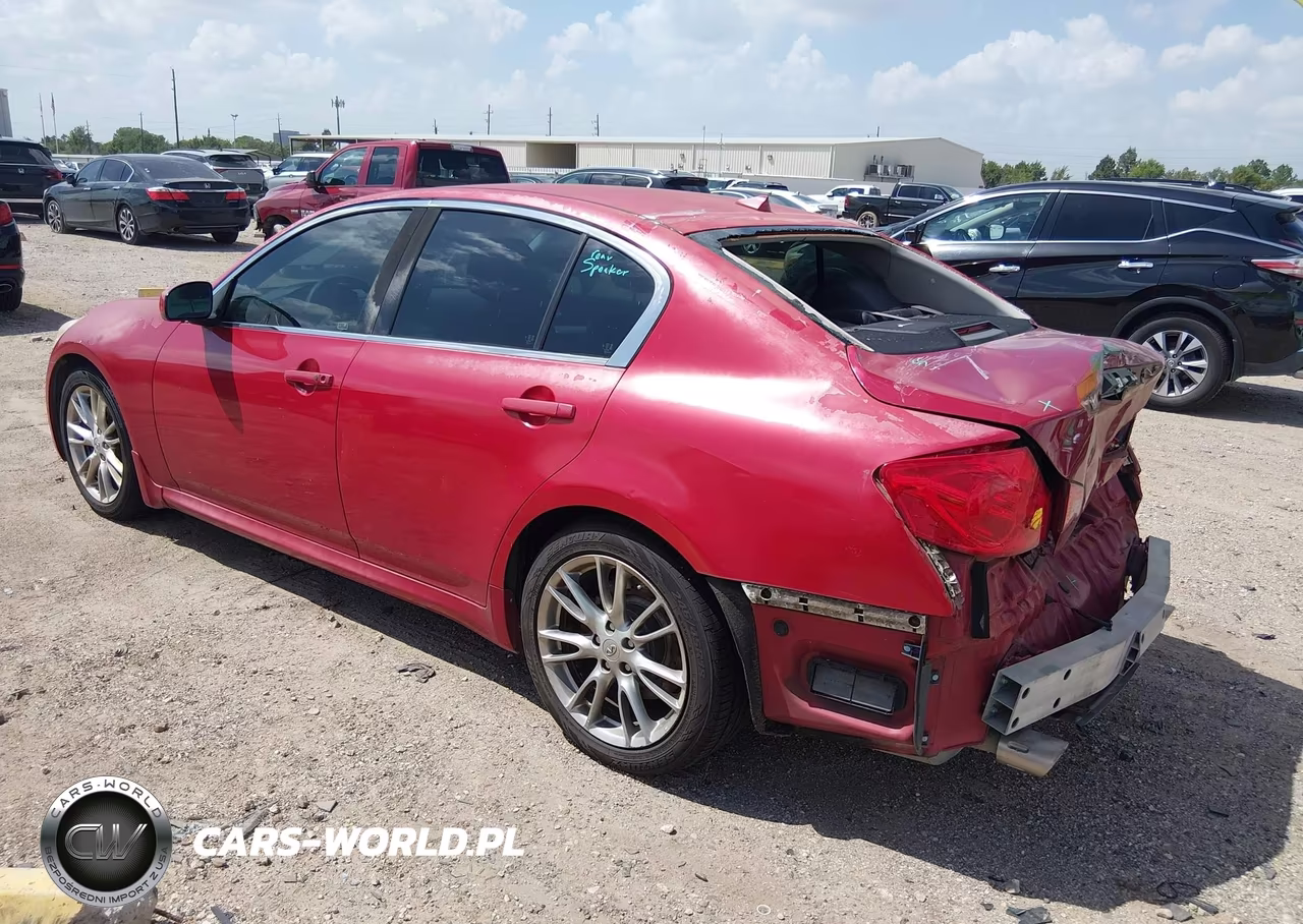 2007 Infiniti G35 Sport VIN:JNKBV61E17M722165 - 3