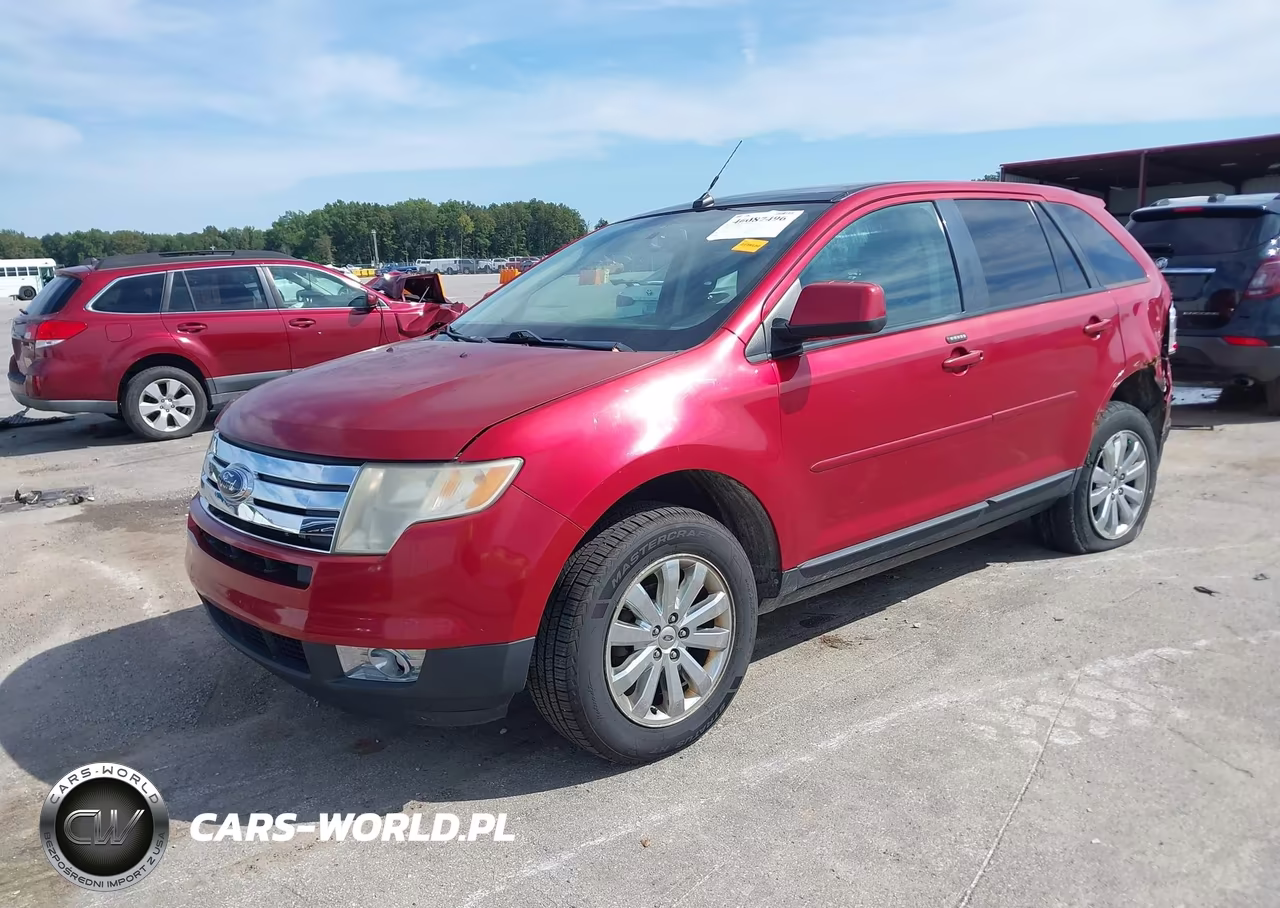 2007 Ford Edge Sel VIN:2FMDK38C27BA93846 - 2