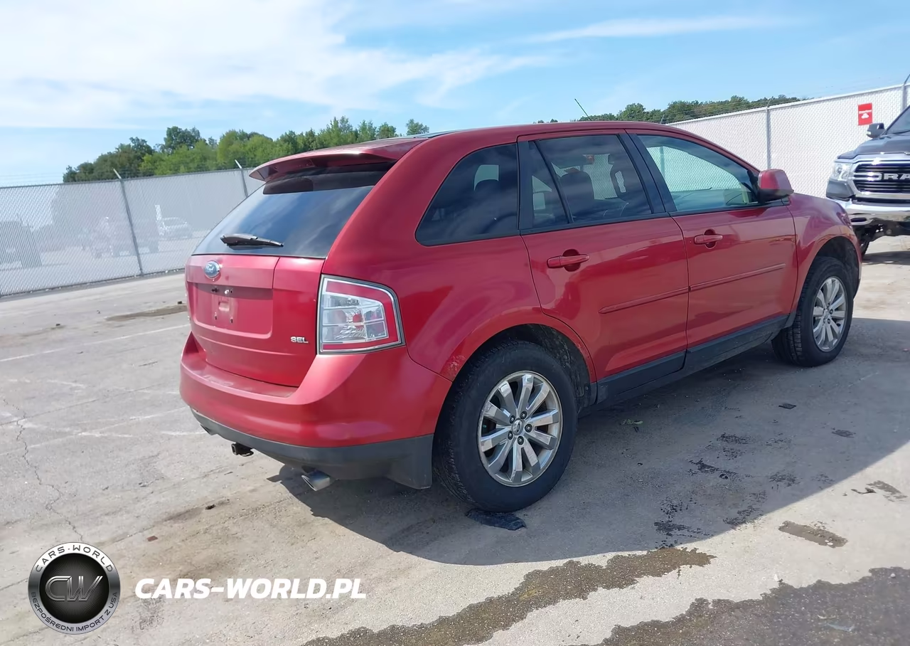 2007 Ford Edge Sel VIN:2FMDK38C27BA93846 - 4