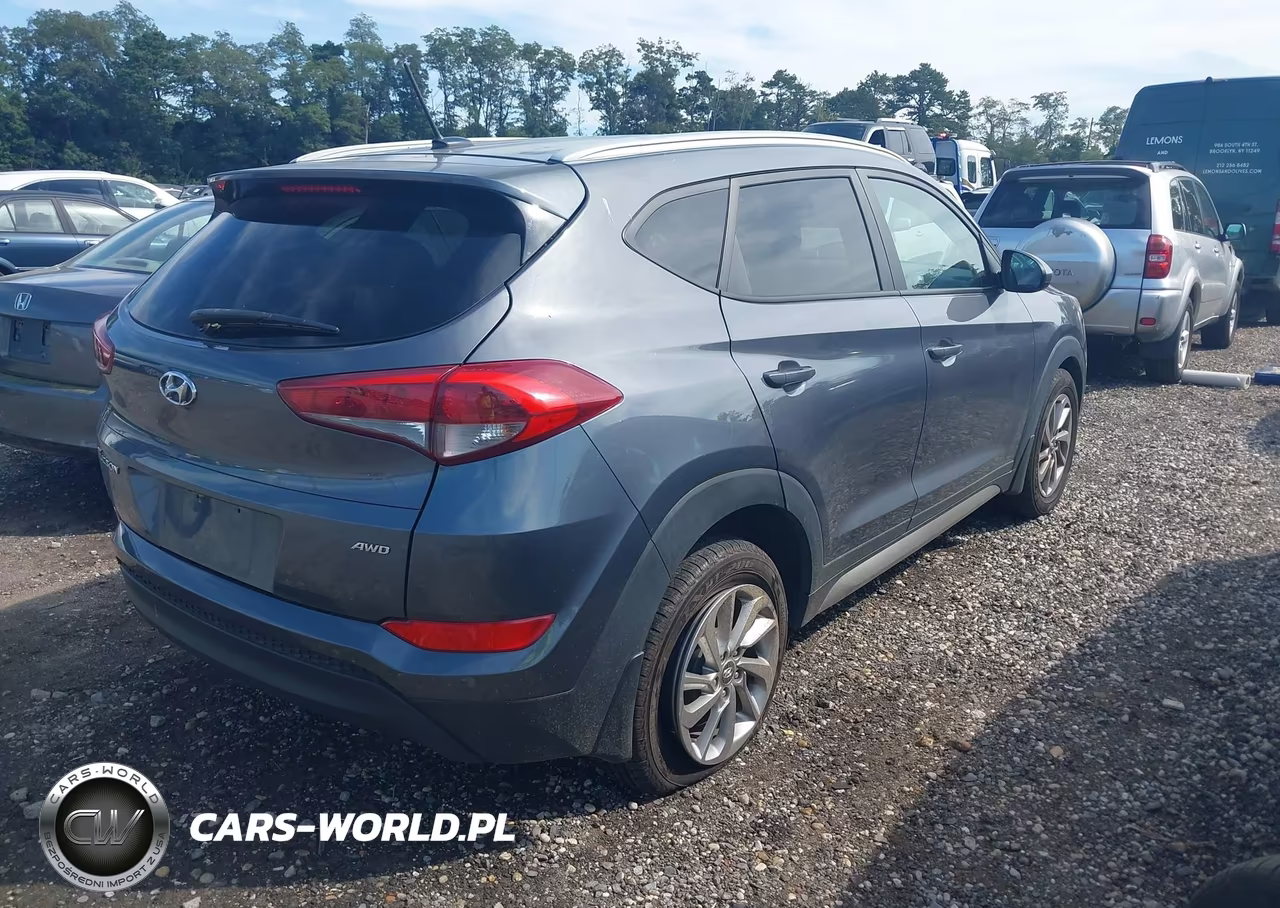 2017 Hyundai Tucson Se VIN:KM8J3CA46HU288668 - 4