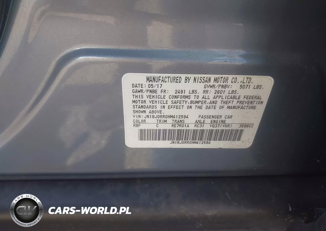 2017 Infiniti Qx50 VIN:JN1BJ0RR0HM412594 - 9