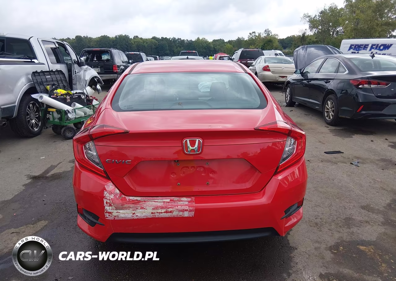 2017 Honda Civic Lx VIN:2HGFC2F55HH576045 - 16