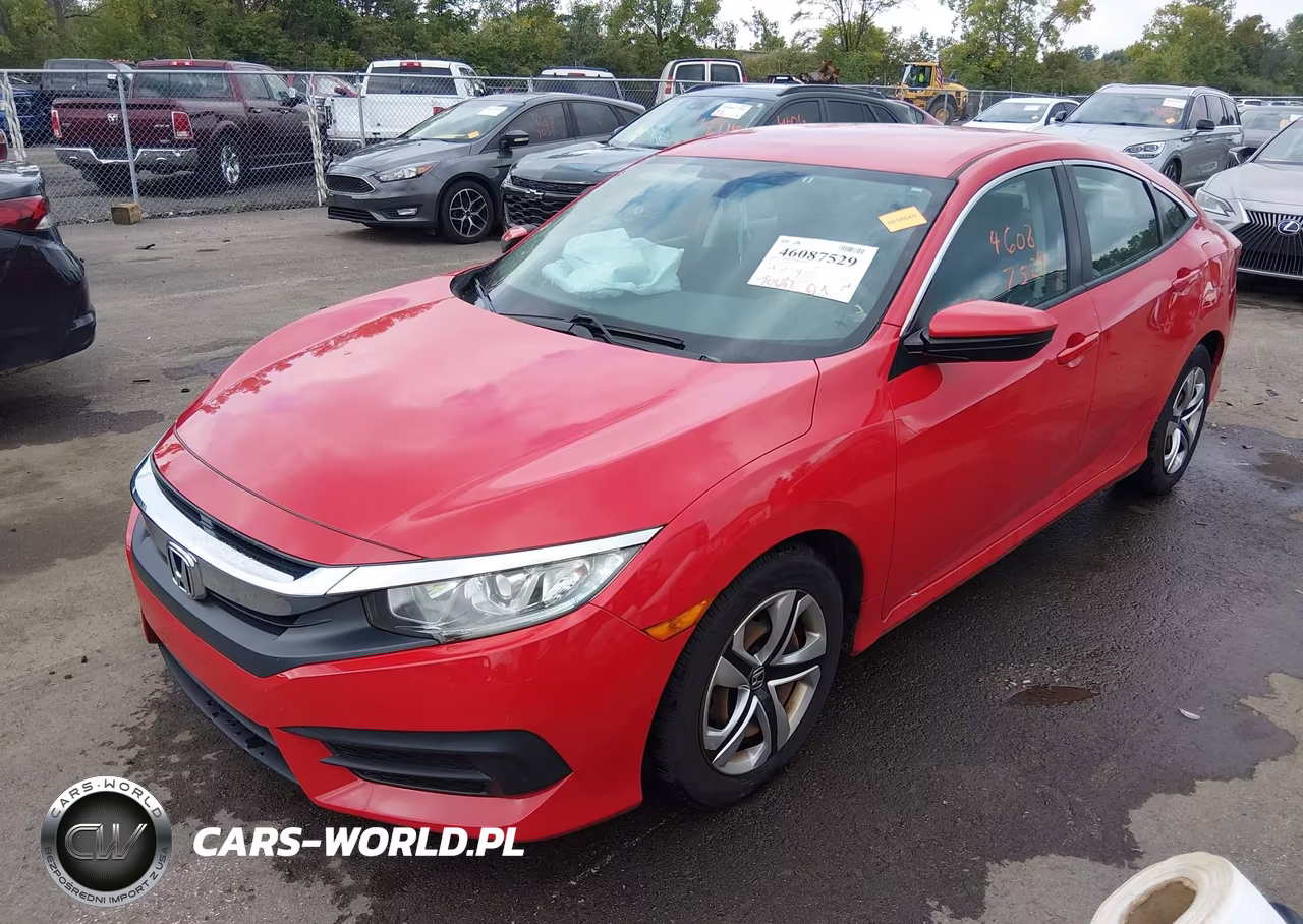 2017 Honda Civic Lx VIN:2HGFC2F55HH576045 - 2