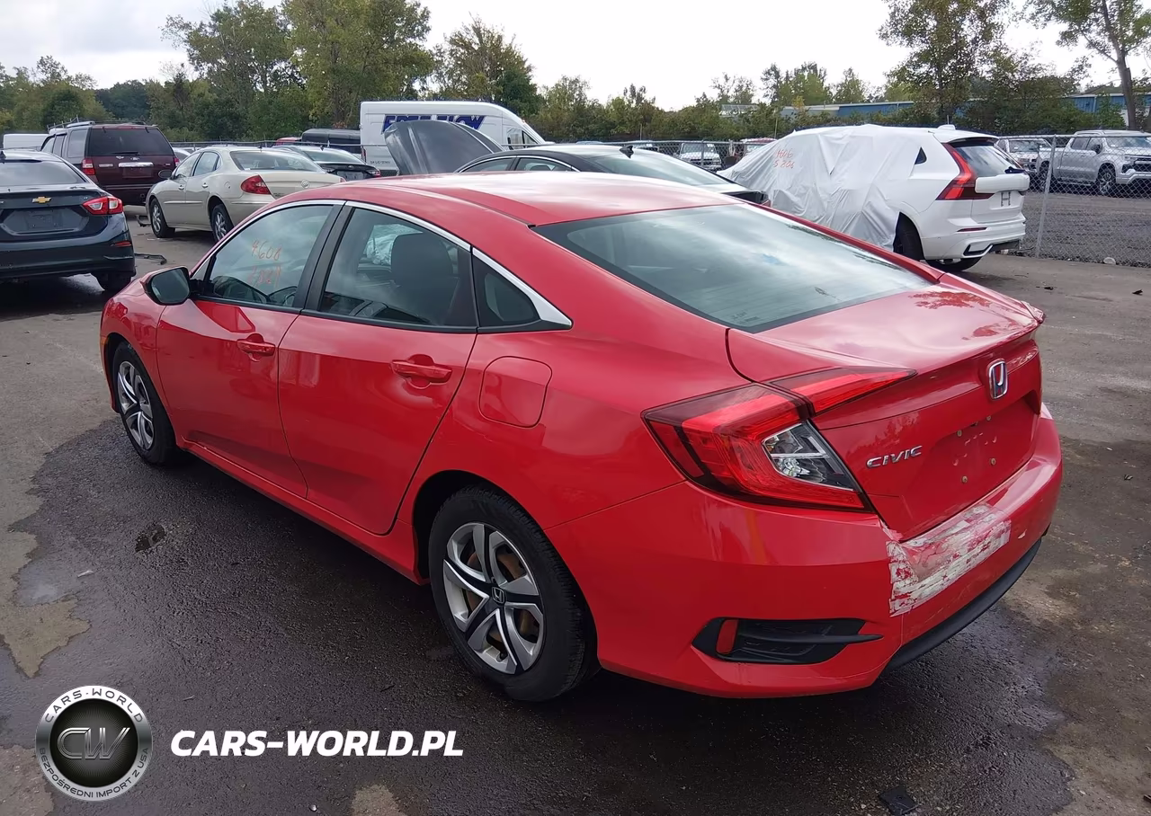 2017 Honda Civic Lx VIN:2HGFC2F55HH576045 - 3