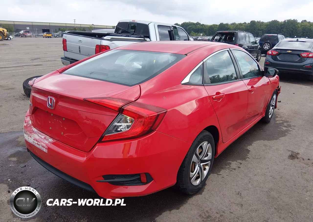 2017 Honda Civic Lx VIN:2HGFC2F55HH576045 - 4