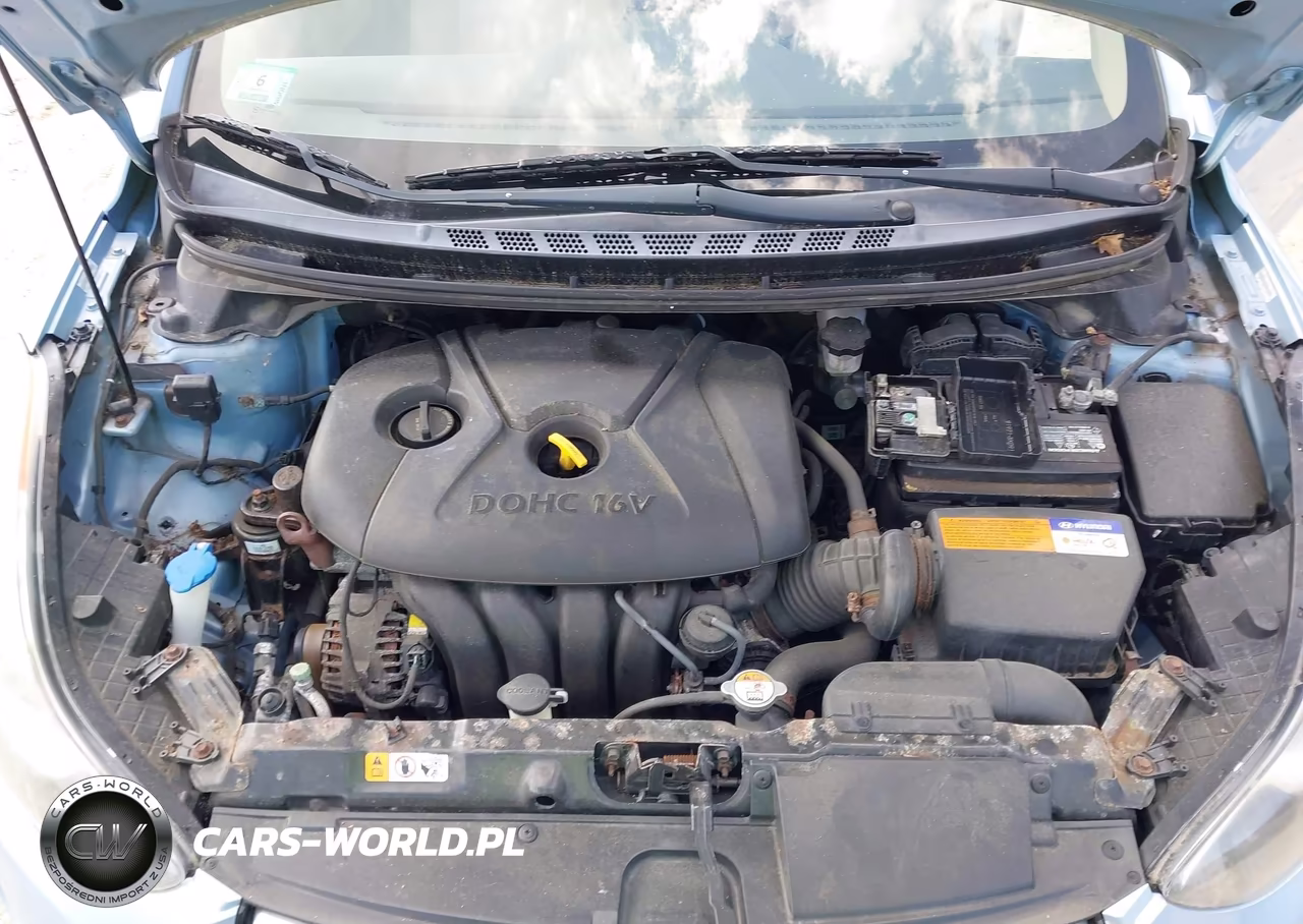 2013 Hyundai Elantra Gls VIN:KMHDH4AE0DU624127 - 10