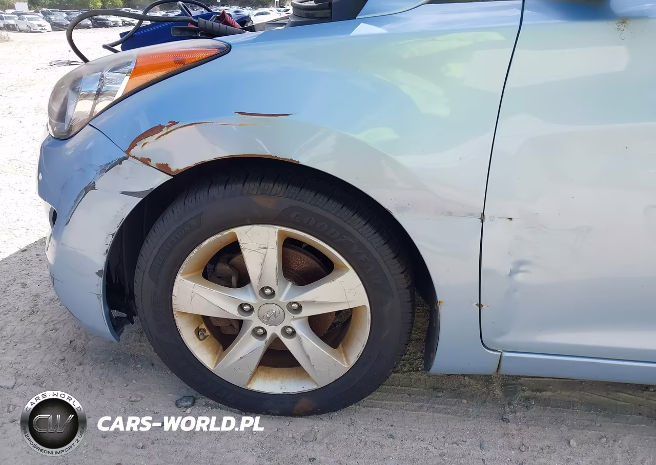 2013 Hyundai Elantra Gls VIN:KMHDH4AE0DU624127 - 12