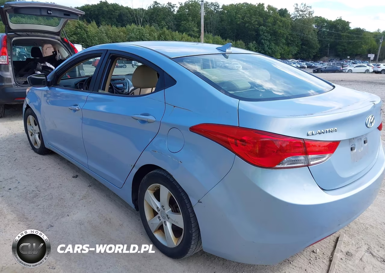 2013 Hyundai Elantra Gls VIN:KMHDH4AE0DU624127 - 3