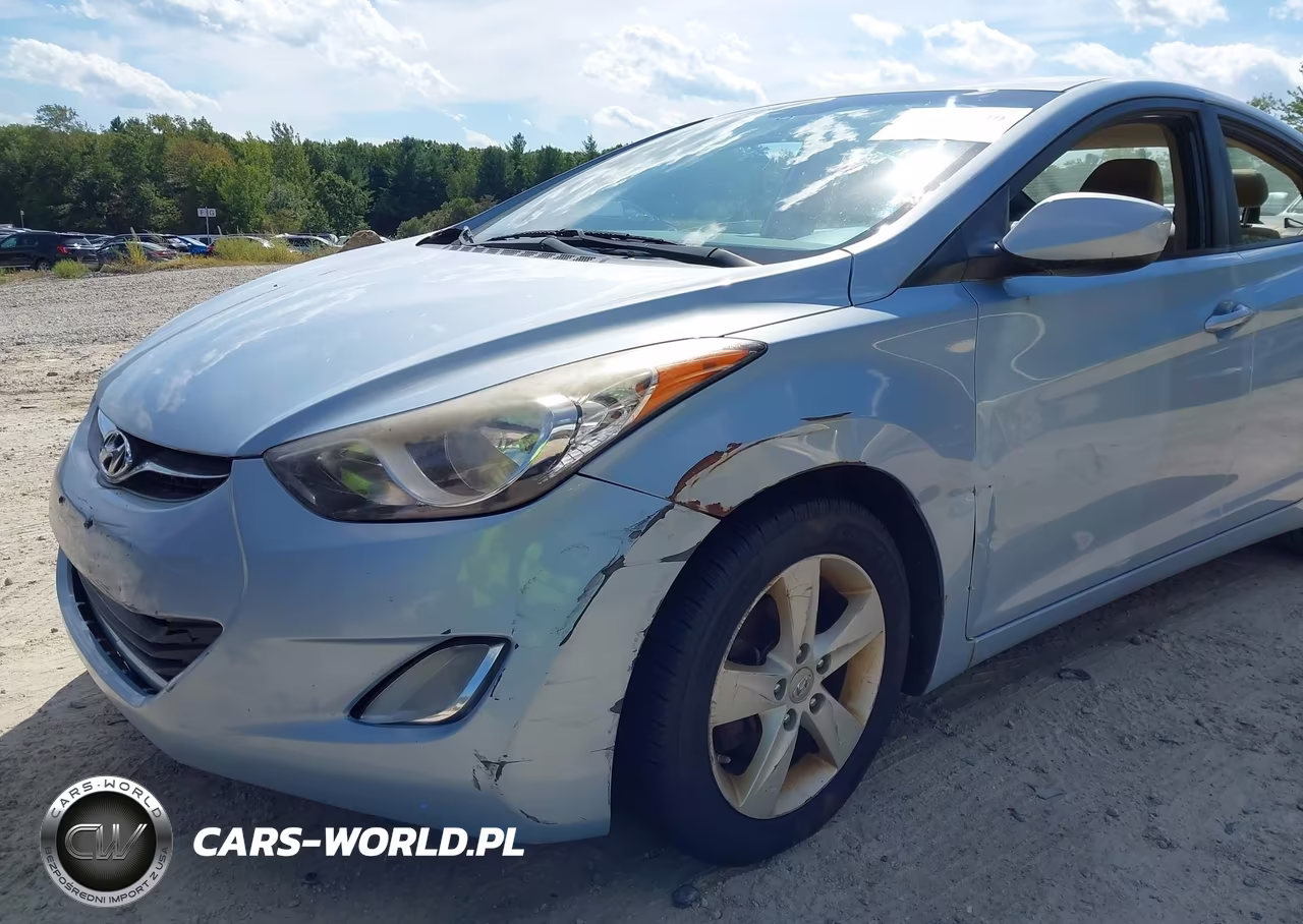 2013 Hyundai Elantra Gls VIN:KMHDH4AE0DU624127 - 6