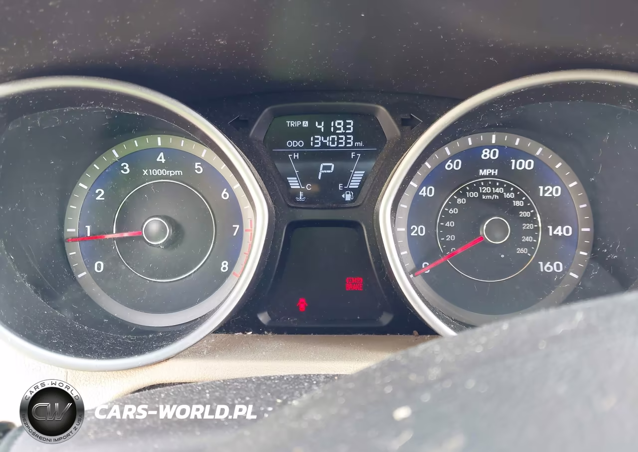 2013 Hyundai Elantra Gls VIN:KMHDH4AE0DU624127 - 7