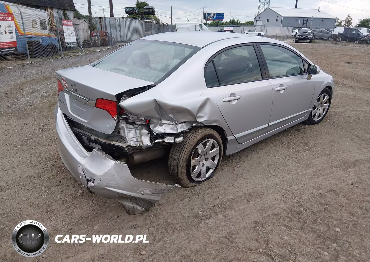 2011 Honda Civic Lx VIN:2HGFA1F54BH300270 - 4