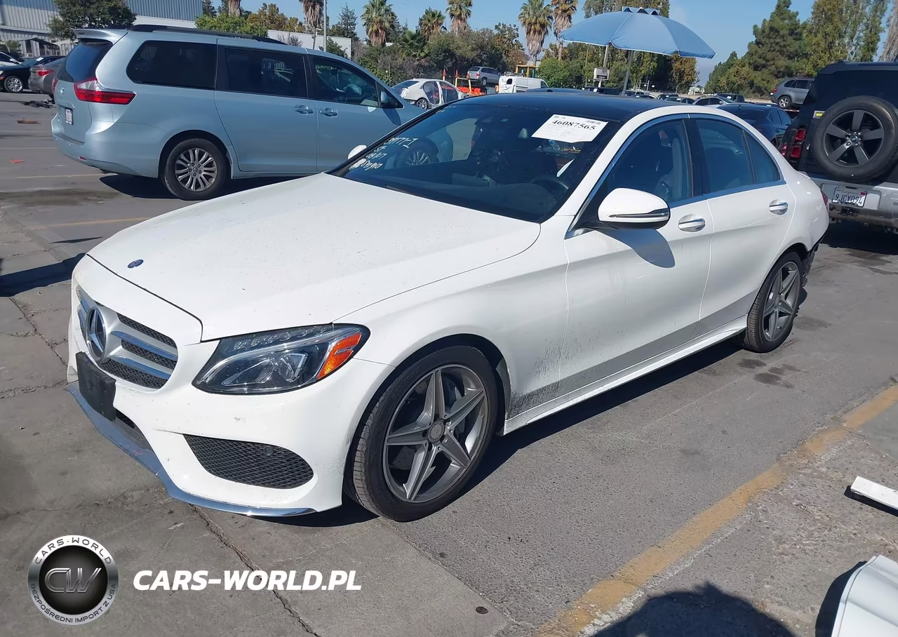 2016 Mercedes-Benz C 300 Sport VIN:55SWF4JB7GU128567 - 2