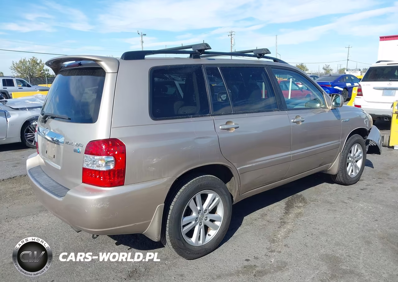 2007 Toyota Highlander Hybrid Limited V6 VIN:JTEEW21A770049418 - 4