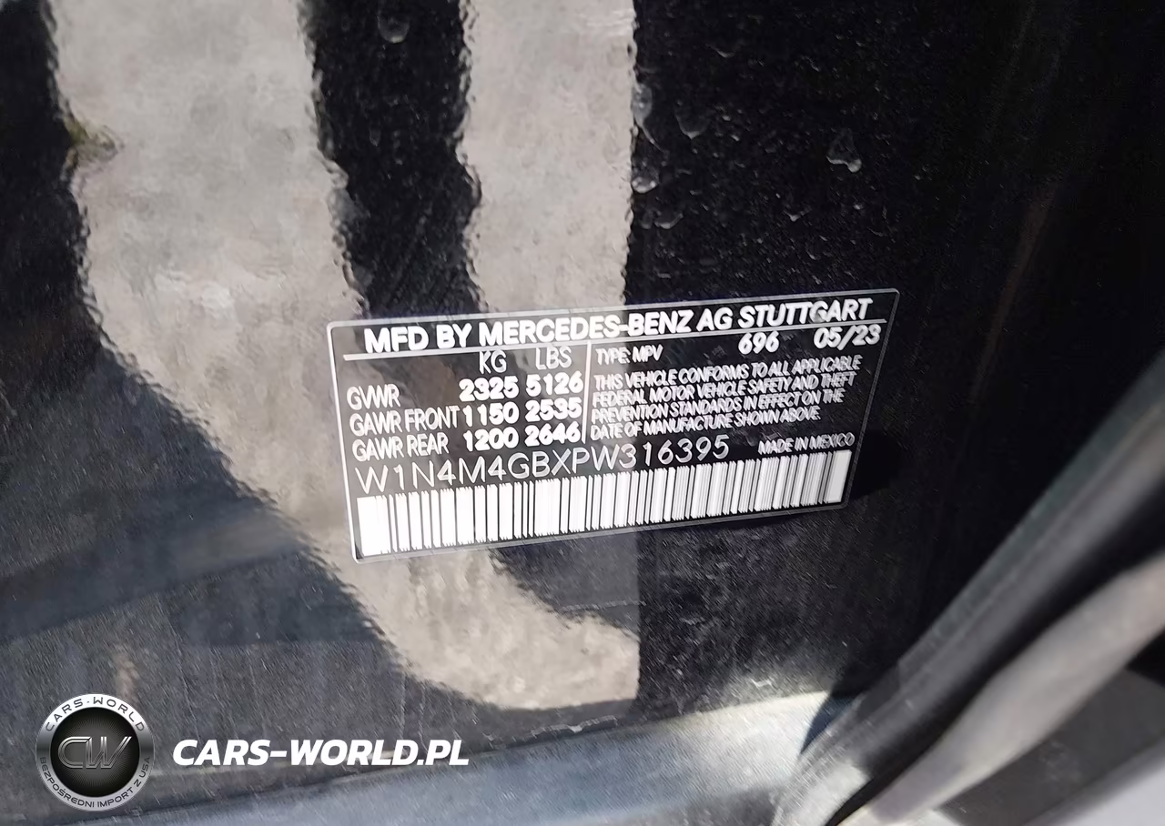2023 Mercedes-Benz Glb 250 VIN:W1N4M4GBXPW316395 - 9