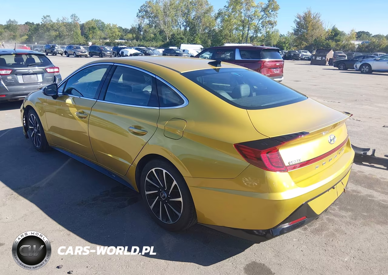 2020 Hyundai Sonata Sel Plus VIN:5NPEJ4J23LH038808 - 3