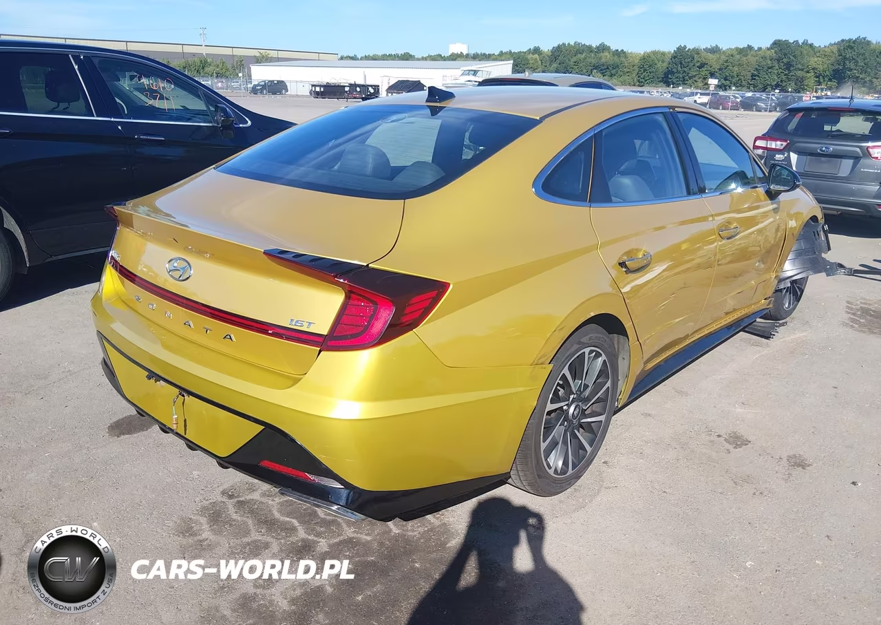 2020 Hyundai Sonata Sel Plus VIN:5NPEJ4J23LH038808 - 4