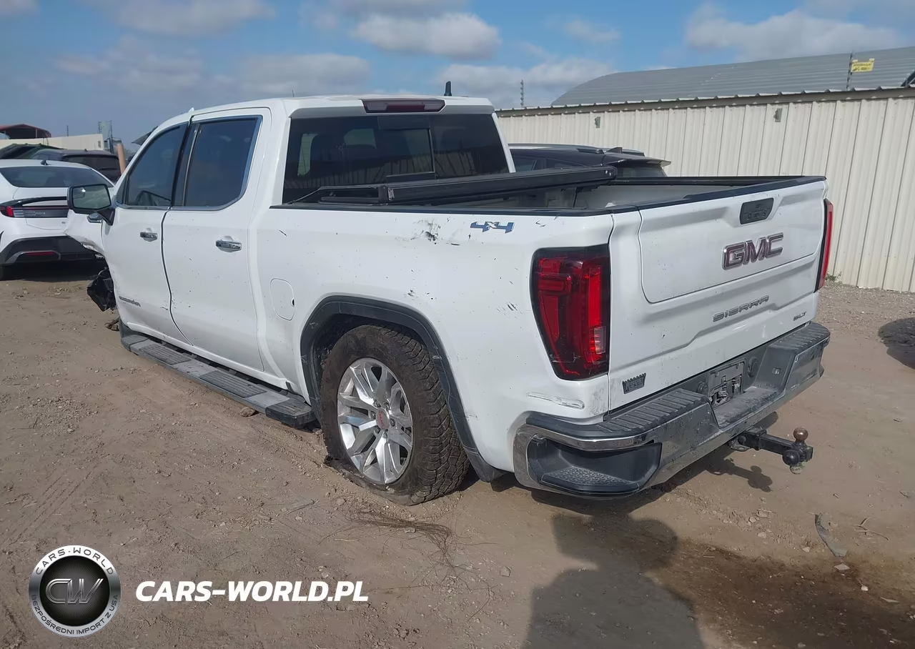 2021 GMC Sierra 1500 4Wd Short Box Slt VIN:3GTU9DET5MG176495 - 3