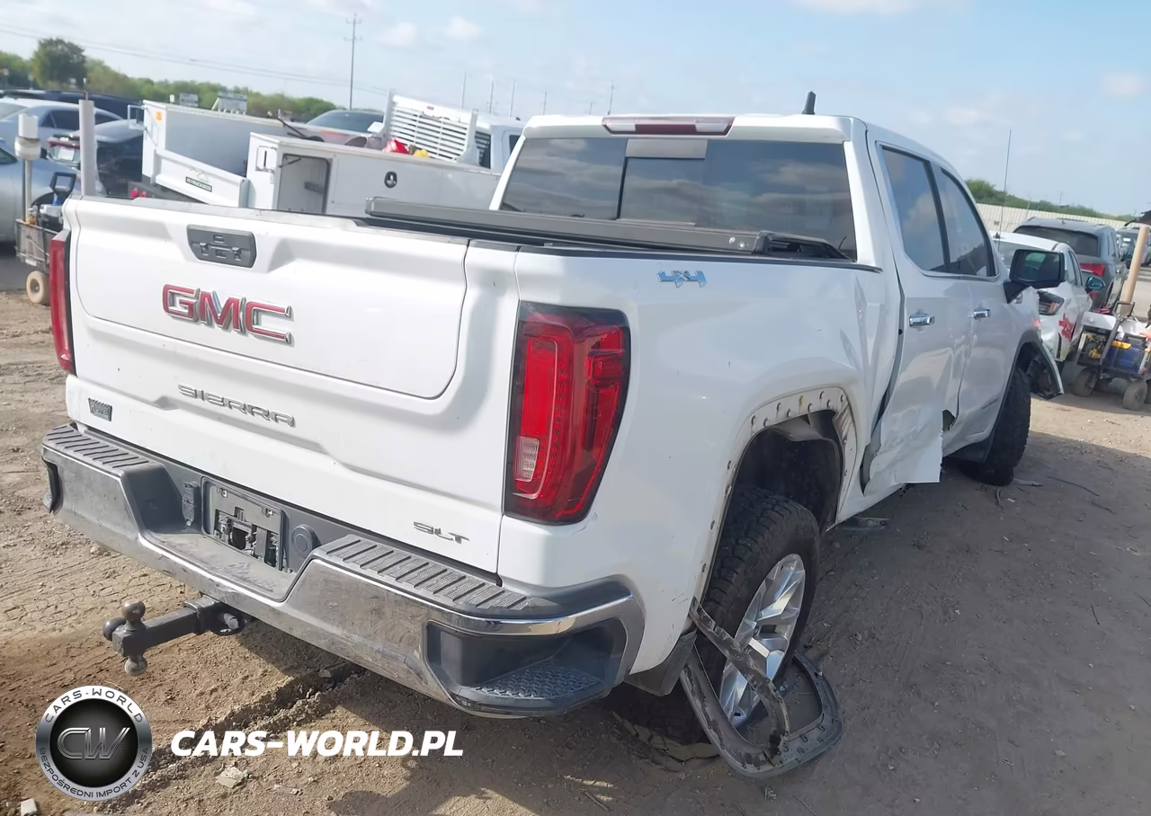 2021 GMC Sierra 1500 4Wd Short Box Slt VIN:3GTU9DET5MG176495 - 4