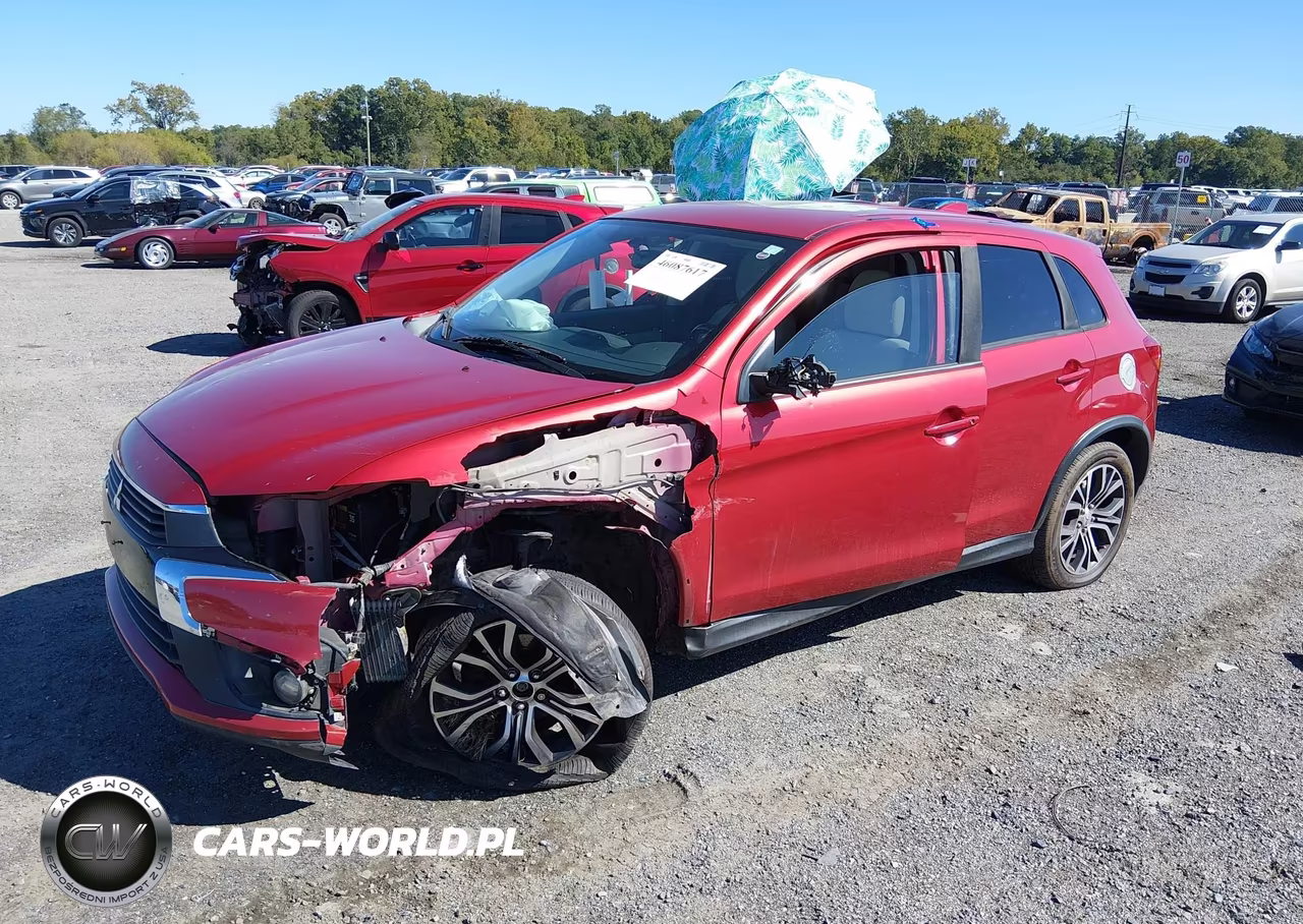2017 Mitsubishi Outlander Sport 2.0 Le VIN:JA4AR3AUXHZ059104 - 2