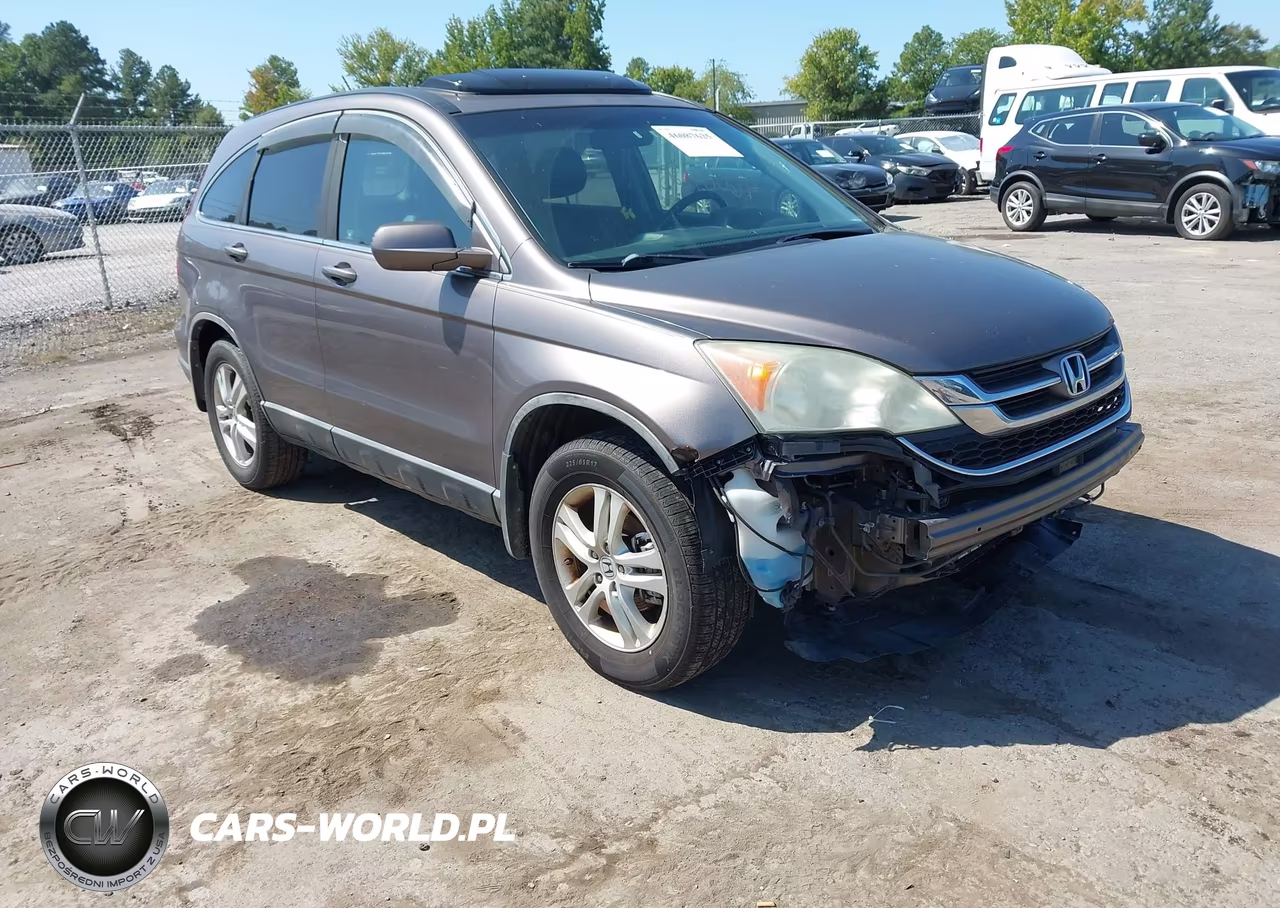 2011 Honda Cr-V Ex-L VIN:5J6RE3H70BL009563 - 1