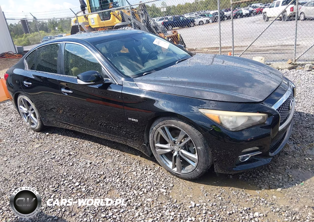 2014 Infiniti Q50 Hybrid Premium VIN:JN1AV7AP0EM690782 - 1