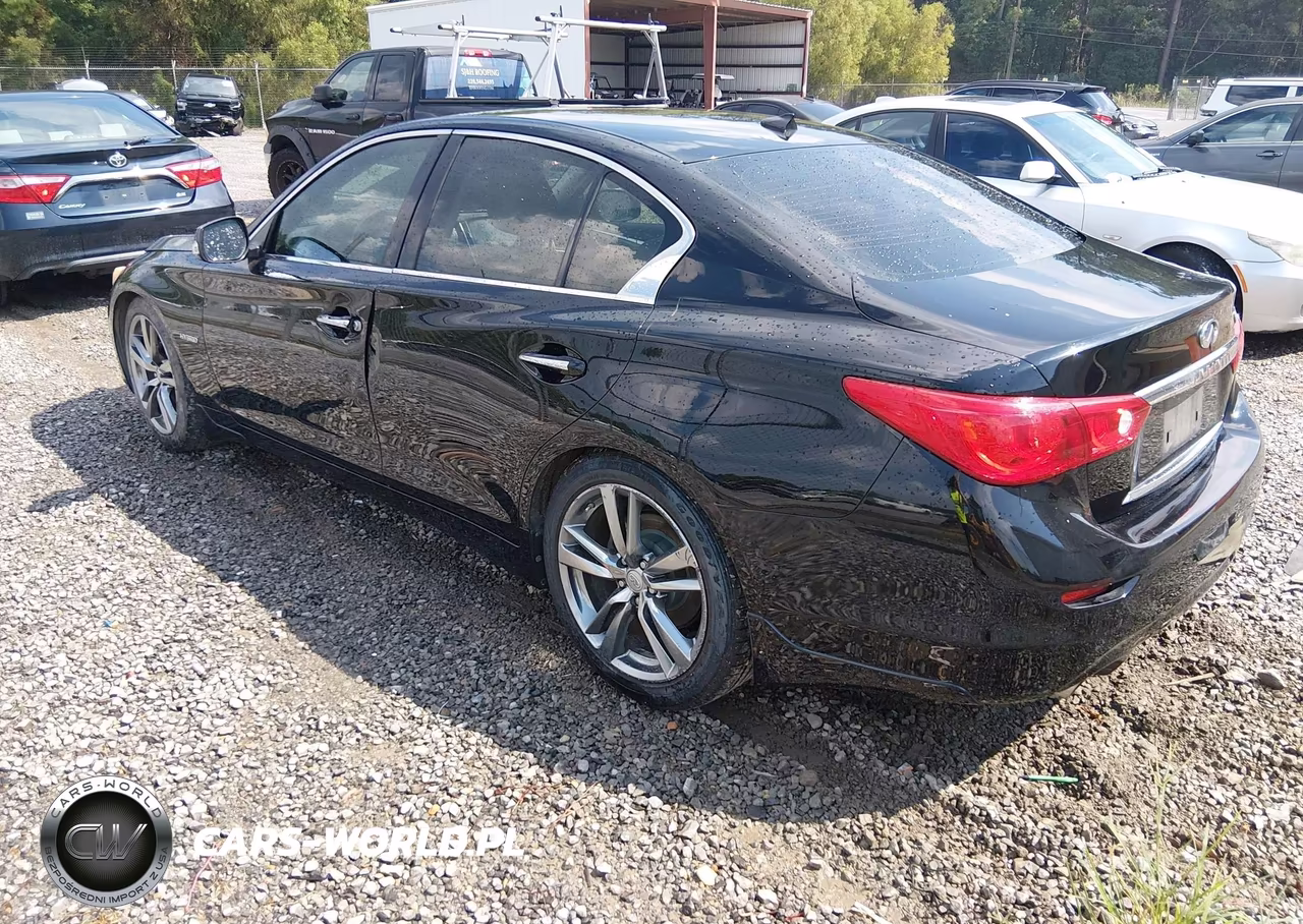 2014 Infiniti Q50 Hybrid Premium VIN:JN1AV7AP0EM690782 - 3