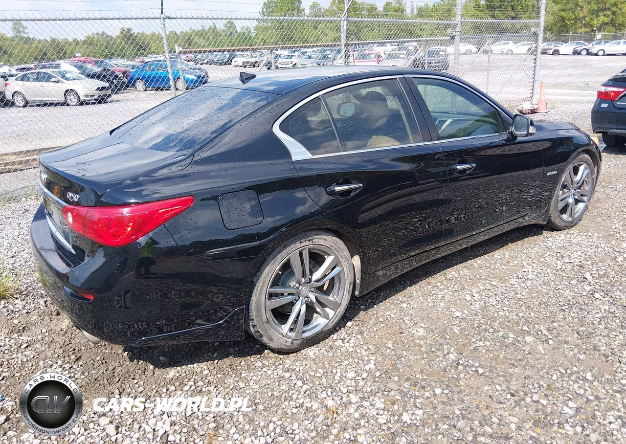 2014 Infiniti Q50 Hybrid Premium VIN:JN1AV7AP0EM690782 - 4