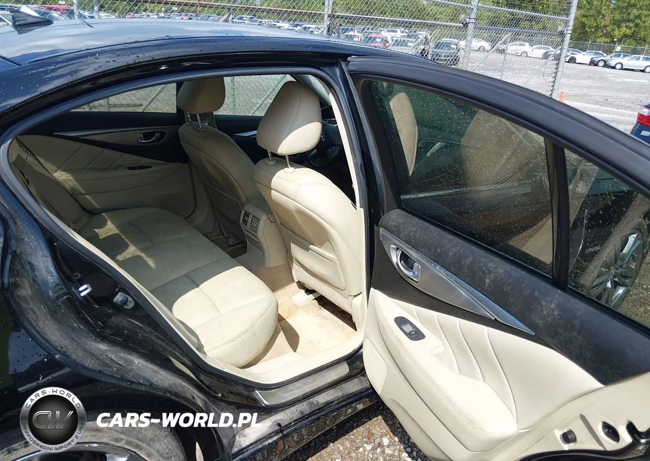 2014 Infiniti Q50 Hybrid Premium VIN:JN1AV7AP0EM690782 - 8