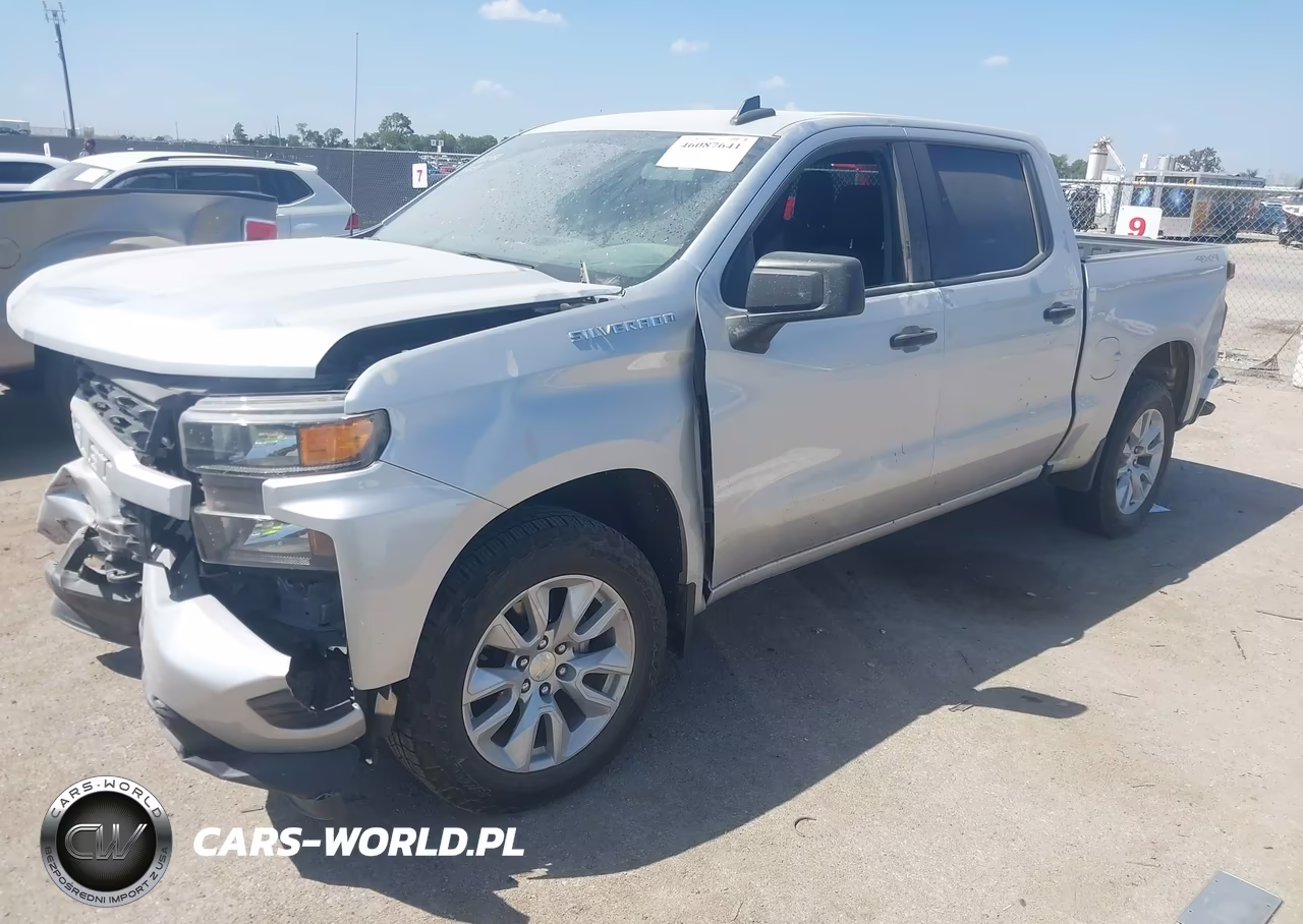 2022 Chevrolet Silverado 1500 Ltd 4Wd Short Bed Custom VIN:3GCPYBEK0NG194559 - 2