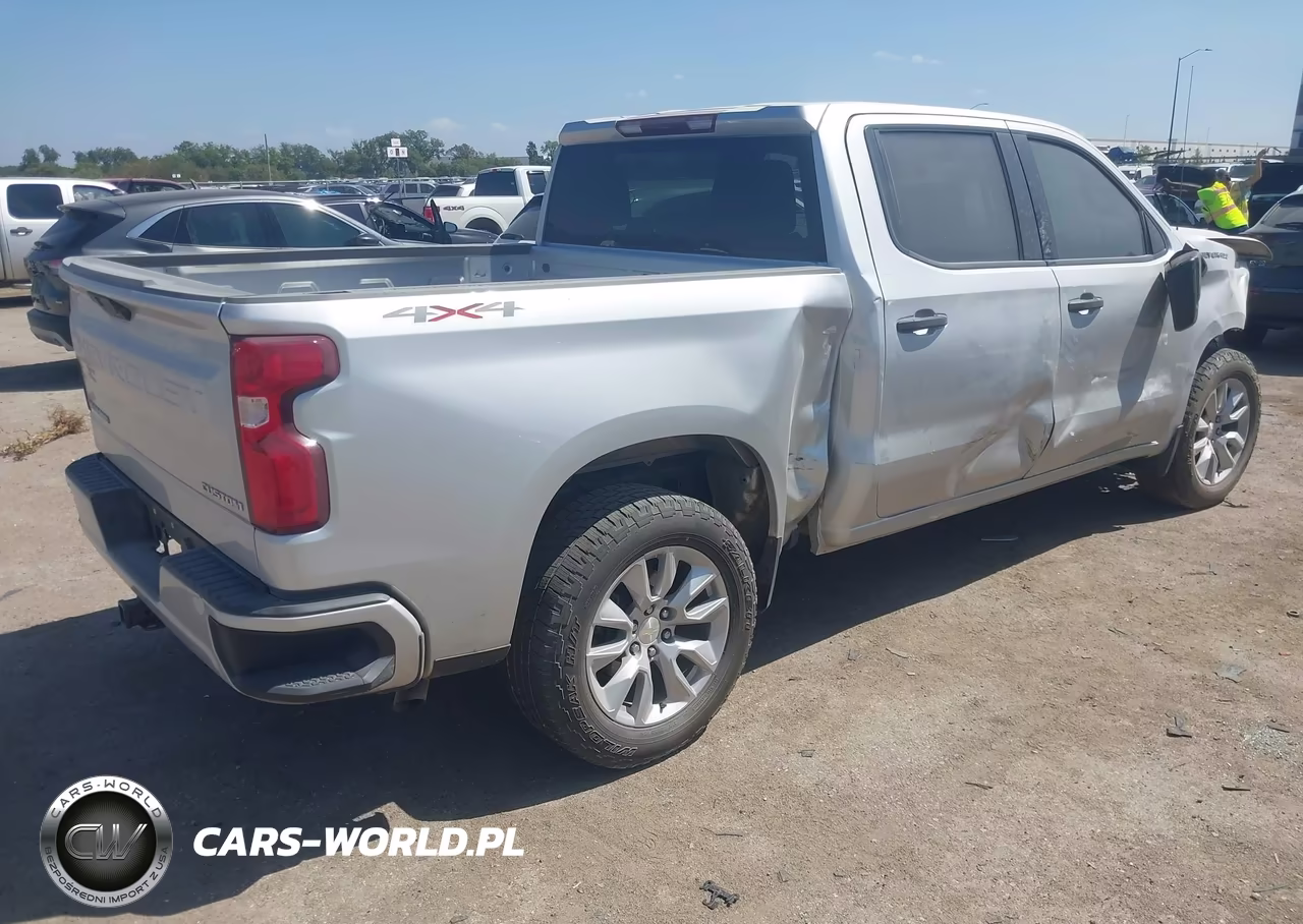 2022 Chevrolet Silverado 1500 Ltd 4Wd Short Bed Custom VIN:3GCPYBEK0NG194559 - 4