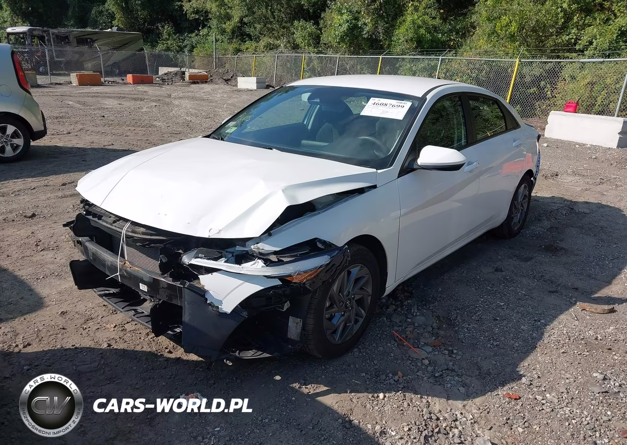 2024 Hyundai Elantra Sel VIN:KMHLM4DG2RU659036 - 2