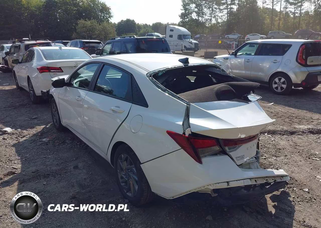 2024 Hyundai Elantra Sel VIN:KMHLM4DG2RU659036 - 3