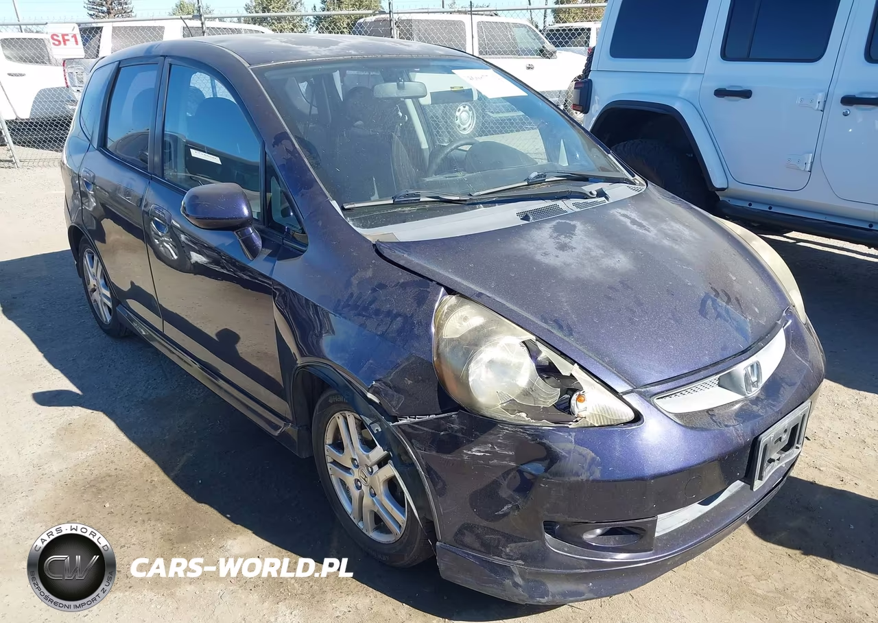 2008 Honda Fit Sport VIN:JHMGD38638S061550 - 1